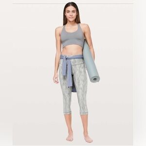 Lululemon Wunder Under Crop (High-Rise) *Full-On Luon 21" Dark Olive Grey Sage